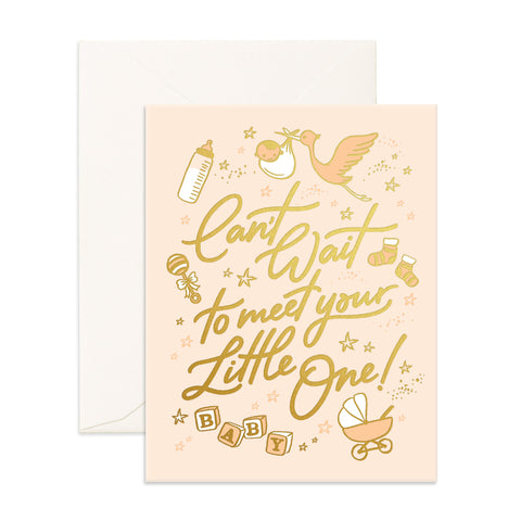 Fox & Fallow card- Can't wait to meet you little one