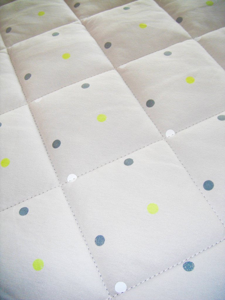 Mint and Me - Quilted Baby Playmat